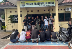 7 Remaja Konvoi Bawa Sajam di Prabumulih Ditangkap Team WESTER, Sempat Viral di Medsos