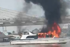 Speedboat PT OKI Pulp & Paper Mills Terbakar: Semua Penumpang Selamat, Penyebab Masih Lidik!