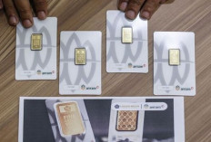 Harga Emas Antam 3 April 2025 : Turun Rp7.000 Menjadi Rp1.865 Juta per Gram !