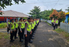 Polres Muara Enim Pertebal Keamanan di PPK Lawang Kidul 