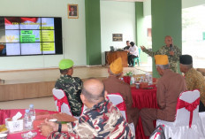 Kodim 0402/OKI Gelar Pembinaan Kesadaran Bela Negara Bersama Keluarga Besar TNI