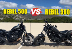 Beda 200 CC, Beda Dunia: Duel Performa Honda Rebel 300 Vs Rebel 500, Pilih yang Mana ?