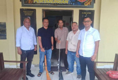 Sat Intelkam Polres Prabumulih Terima Penyerahan Dua Pucuk Senjata Api Rakitan dari Masyarakat