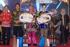 Raiyen dan Cece Menangkan Bujang dan Gadis Muara Enim 