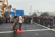 KRI Brawijaya 320 Dikerahkan Amankan Sumber Daya Laut RI