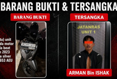 Pelarian Berakhir di Banyuasin, Buron Kasus Curanmor Palembang Diciduk Polisi
