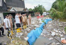 H. Toha Tinjau Lokasi Banjir di  Sanga Desa : Berikut Data Desa Terdampak Banjir !
