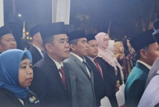 Pejabat Lapas Kayuagung Hadiri Pengukuhan 40 Anggota Paskibraka OKI 2025
