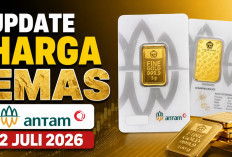 Cek Harga Emas Antam Hari Ini, 2 Juli 2026 : Naik Rp15.000, Kini Tembus Rp2,64 Juta per Gram