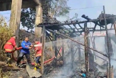 Ditinggal ke Bogor, Rumah di Ogan Ilir Ludes Terbakar
