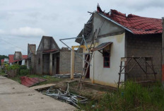 Badai Melanda Prabumulih : 26 Rumah Komunitas Penyapu Jalan Rusak Parah !