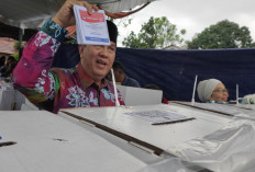 Diguyur Hujan, Proses Pemilu di Muara Enim Kondusif