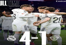 Hasil La liga Spanyol: Real Madrid Hajar Elche 4-1