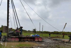 Dandim 0402/OKI-OI: Pembangunan Jembatan Gantung Sungai Dabuk di Desa Embacang Terus Dikebut