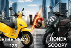 Honda Scoopy vs WMoto Letbe Neon 125, Mana Skutik Retro Terbaik untuk Anak Muda?
