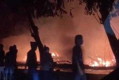 Kebakaran Hebat di Pemulutan Ogan Ilir Hanguskan 9 Rumah, Kerugian Capai Ratusan Juta Rupiah
