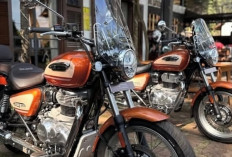 Royal Enfield Hadirkan Meteor 350 Sundowner Orange, Motor Cruiser Langka yang Tak Diproduksi Lagi