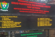 Pengunjung Air Terjun Bedegung Pertanyakan Tarif Resmi : Tarif Toilet dari Rp2 Ribu Menjadi Rp 5 Ribu ! 