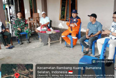 Banjir Landa Desa Tanjung Miring Ogan Ilir, Aktivitas Warga  Terhambat