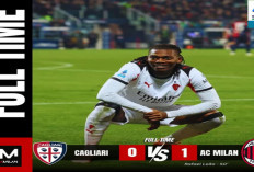 Hasil AC Milan VS Cagliari: AC Milan Menang Tipis 1-0, Puncaki Klasemen.
