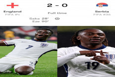 Hasil Kualifikasi Piala Dunia 2026: Inggris Kalahkan Serbia 2-0 di Wembley