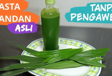 Pasta Pandan Alami Tanpa Pengawet, Solusi Pewarna dan Perisa untuk Aneka Kue