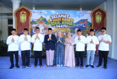 Sekda Sumsel Edward Candra Gelar Open House Iduladha dan Pemotongan Hewan Kurban di Rumah Dinas