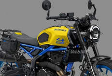 Suzuki Scrambler 400 Dirumorkan Hadir, Usung Desain Retro-Modern dan Mesin 398 cc
