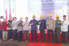 Simbol Toleransi dan Harmoni Antarumat Beragama, Walikota Hadiri Peletakan Batu Pertama Pembangunan GKY Lubukl