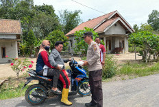 Jumat Berkah, Polsek Rambang Bagikan Bubur Kacang Hijau 