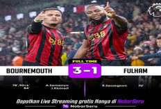Hasil Liga Inggris: Bournemouth Comeback 3-1 Atas Fulham