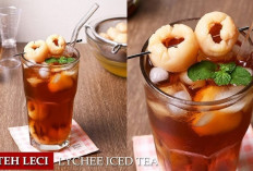 Resep Es Teh Leci Segar dan Mudah Dibuat di Rumah