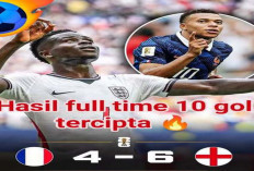 Piala Dunia 2026: Inggris Bungkam Prancis 6-4, The Three Lions Rebut Juara 3 