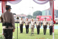 1.378 Personel Polda Sumsel Naik Pangkat