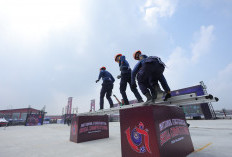 Aksi Keren Petugas Damkar se-Nusantara di BKB