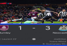 Hasil Liga Premier Inggris: Newcastle Tekuk Burnley 3-1 Amankan Tiga Poin 