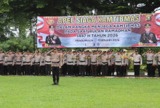 Perkuat Sinergi Lintas Sektoral Jaga Kondusivitas Kota, Polres Prabumulih Gelar Apel Siaga Kamtibmas Ramadhan
