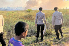 Dua Hektar Lahan Gambut di Indralaya Utara Ogan Ilir Kembali Terbakar