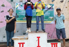 Raih Juara 1 Seleksi O2SN Panjat Tebing