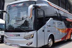 Kecelakaan Tunggal Bus PO Miyor di Tol Kayuagung : 1 Penumpang Tewas dan 4 Luka ! 