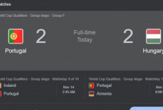 Hasil Kualifikasi Piala Dunia 2026: Portugal Ditahan Hungaria 2-2 