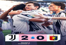 Hasil Juventus vs Genoa 2-0: Juventus Dekati Zona Liga Champions