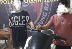 Polsek Tanjung Batu Ungkap Kasus Penggelapan Motor, Dua Pelaku Warga Limbang Jaya II Diamankan