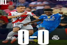 Hasil La Liga Spanyol: Real Madrid Ditahan Rayo Vallecano 0-0