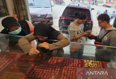 Harga Emas di Palembang Tembus Rp 9.510.000 Persuku
