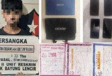 Polsek Bayung Lencir Ringkus Pelaku Curat, Gasak HP hingga Emas Senilai Rp31 Juta