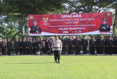 Hari Lahir Pancasila, Kapolres Prabumulih Ajak Personel Implementasikan Nilai-Nilai Pancasila dalam Tugas