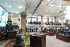 Bupati HM Toha Sampaikan Pidato Perdana di Rapat Paripurna DPRD Muba