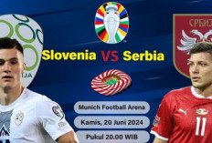 PIALA EROPA 2024 : Rekor Pertemuan Slovenia Vs Serbia, Sengit dan Alot