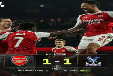 Hasil  Carabao Cup: Arsenal ke Semifinal Carabao Cup, Crystal Palace Lewat Adu Penalti